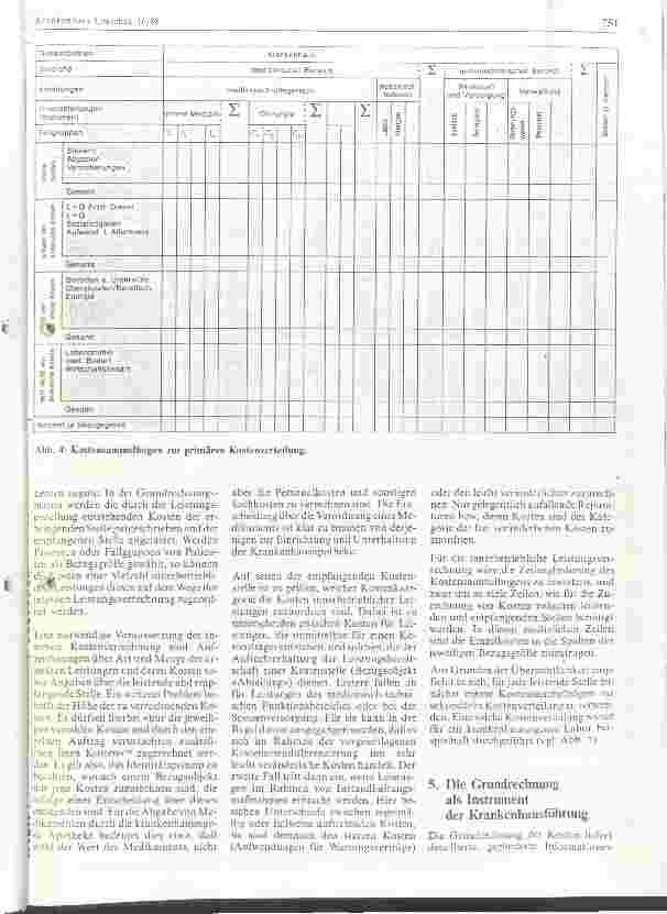 Vorschauseite 5: Erfassung und Systematisierung kostenrelevanter Daten im Krankenhaus