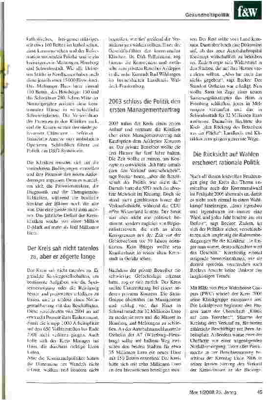 Vorschauseite 2: Späte Einsicht