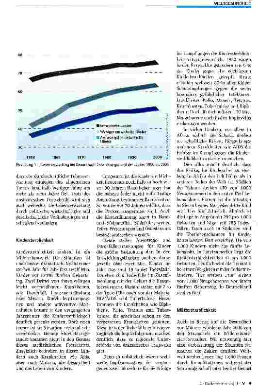 Vorschauseite 2: Krankheiten in Entwicklungsländern