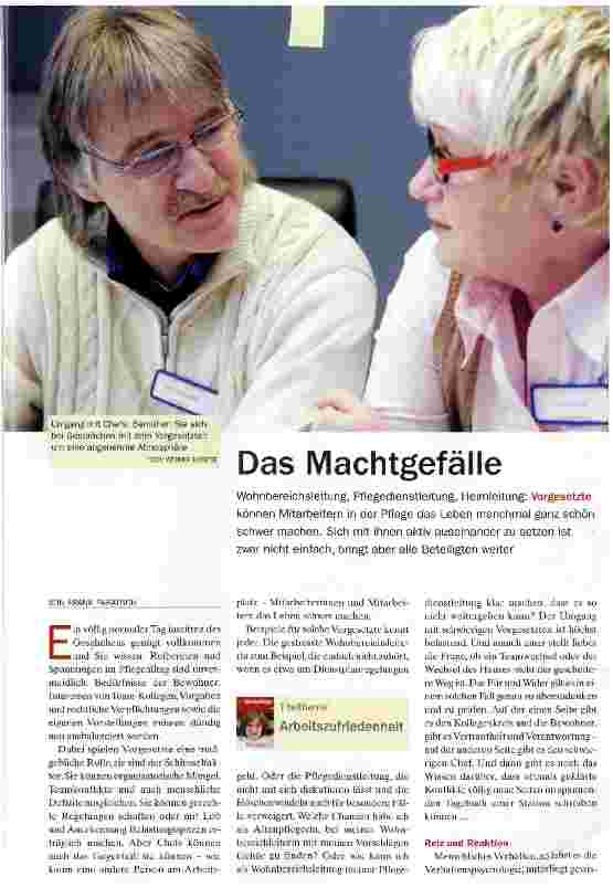 Vorschauseite 1: Das Machtgefälle