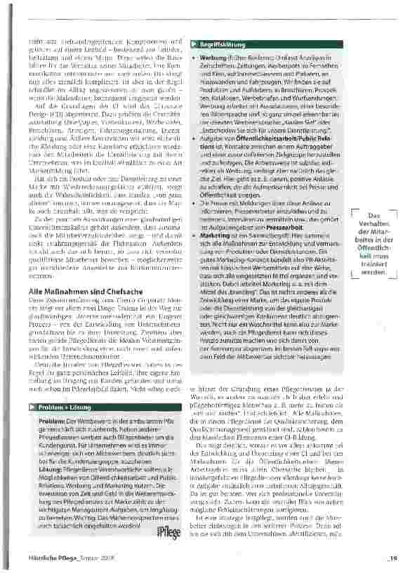 Vorschauseite 2: Tue Gutes und rede darüber