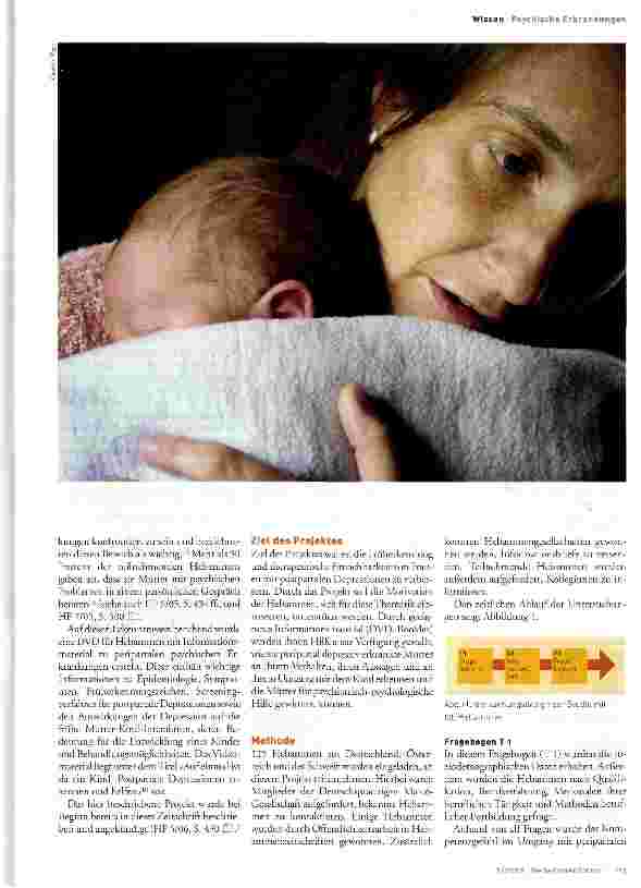Vorschauseite 2: Hebammen in der Prävention peripartaler psychischer Erkrankungen