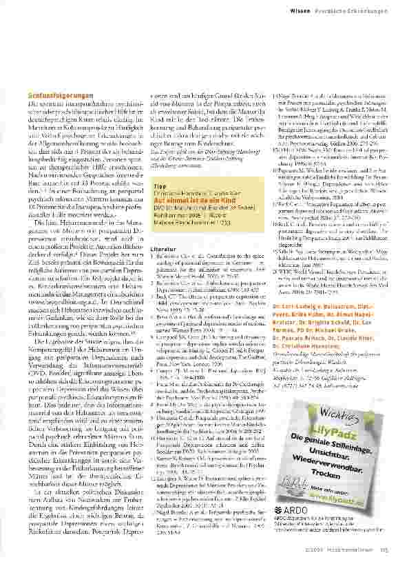 Vorschauseite 4: Hebammen in der Prävention peripartaler psychischer Erkrankungen