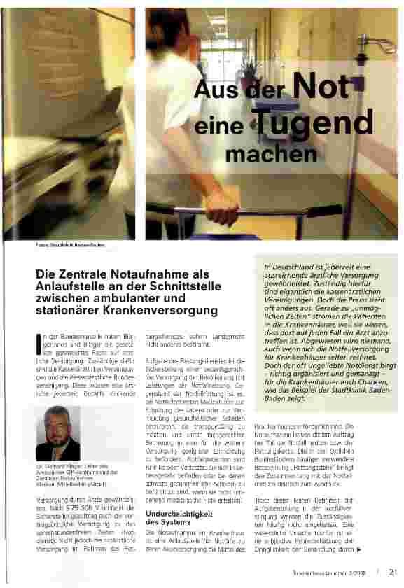 Vorschauseite 1: Aus der Not eine Tugend machen