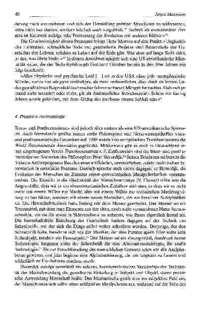 Vorschauseite 6: Das Verschwinden des Körpers Transhumanistische und posthumanistischeVisionen