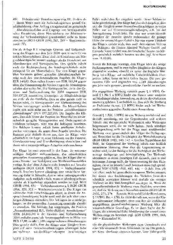 Vorschauseite 3: Bewerbung von Hopi-Ohrkerzen