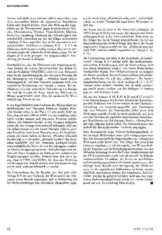Vorschauseite 4: Bewerbung von Hopi-Ohrkerzen