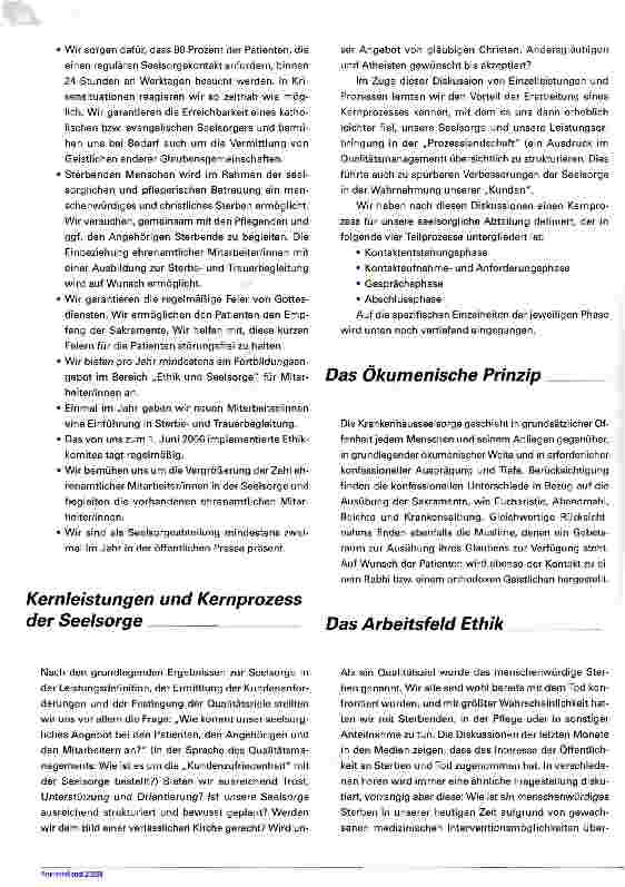 Vorschauseite 4: Seelsorge ist zertifizierbar