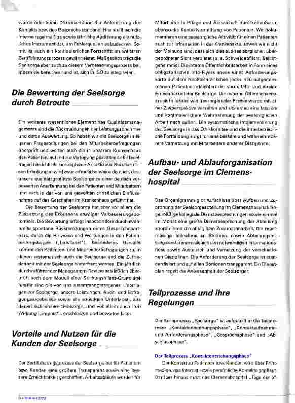 Vorschauseite 6: Seelsorge ist zertifizierbar