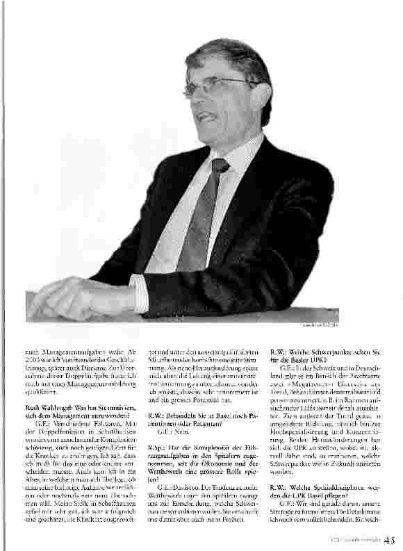 Vorschauseite 2: Als Psychiater ins Management wechseln