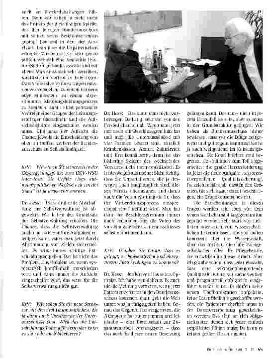 Vorschauseite 2: „Ich wehre mich nicht dagegen, Schwarzer Peter zu sein. ..