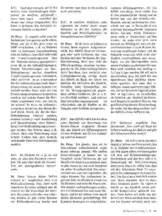 Vorschauseite 4: „Ich wehre mich nicht dagegen, Schwarzer Peter zu sein. ..