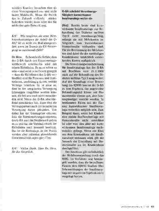 Vorschauseite 6: „Ich wehre mich nicht dagegen, Schwarzer Peter zu sein. ..