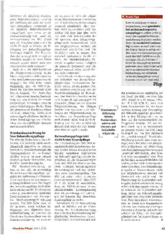 Vorschauseite 2: Grundpflege tritt in den Hintergrund