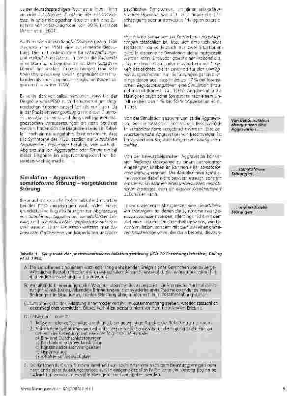 Vorschauseite 2: Simulation bei posttraumatischer Belastungsstörung