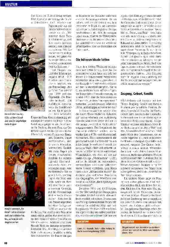 Vorschauseite 2: Hannah Hoch: Kunst als fantastisches Gegengift