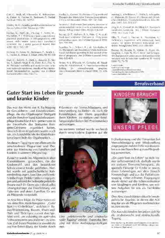 Vorschauseite 6: Das Feto-Fetale-Transfusionssyndrom (FFTS)