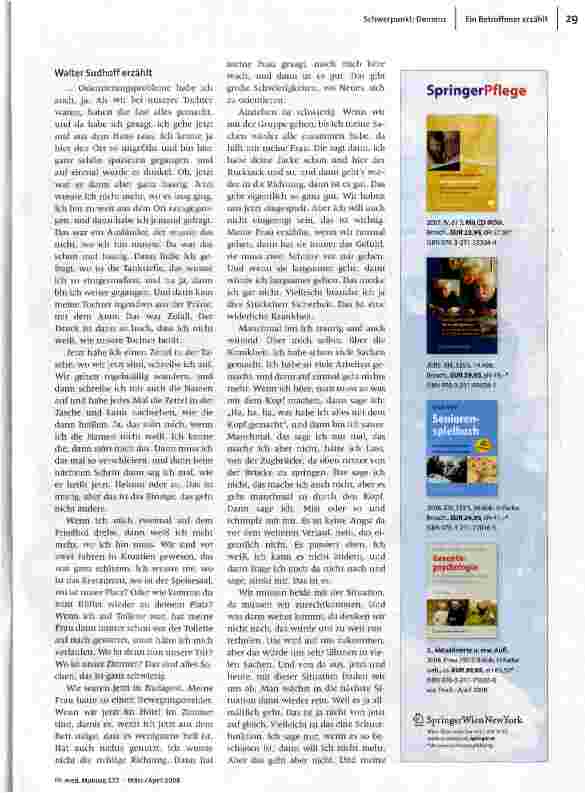 Vorschauseite 2: Das ist eine widerliche Krankheit