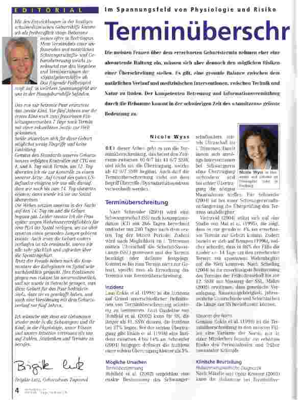 Vorschauseite 1: Terminüberschreitung