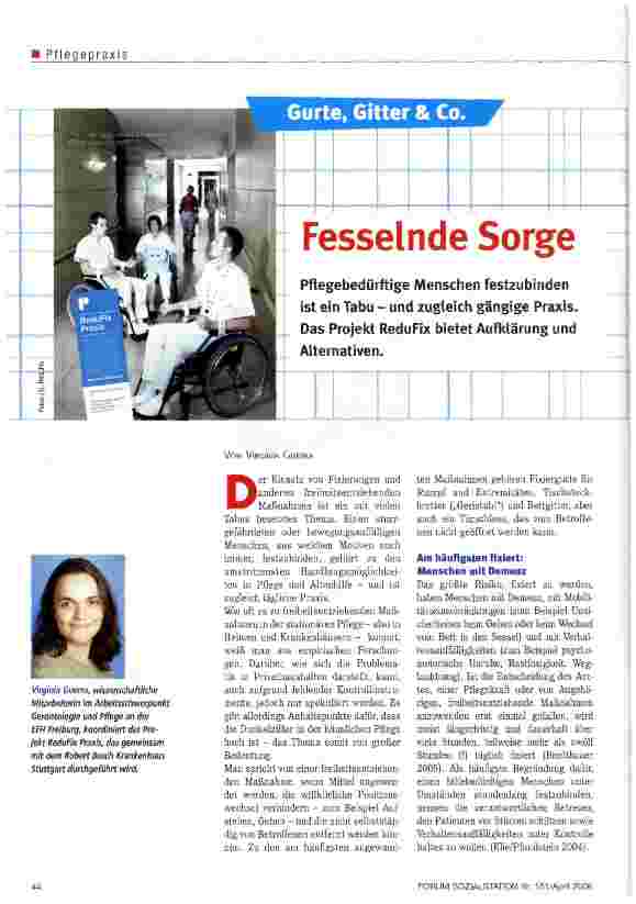 Vorschauseite 1: Fesselnde Sorge