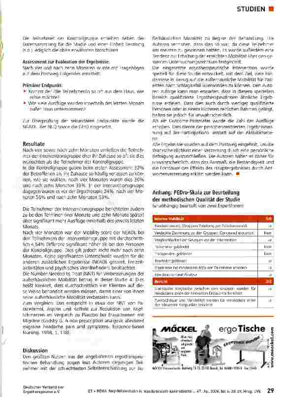 Vorschauseite 2: Randomisiert-kontrollierte Studie