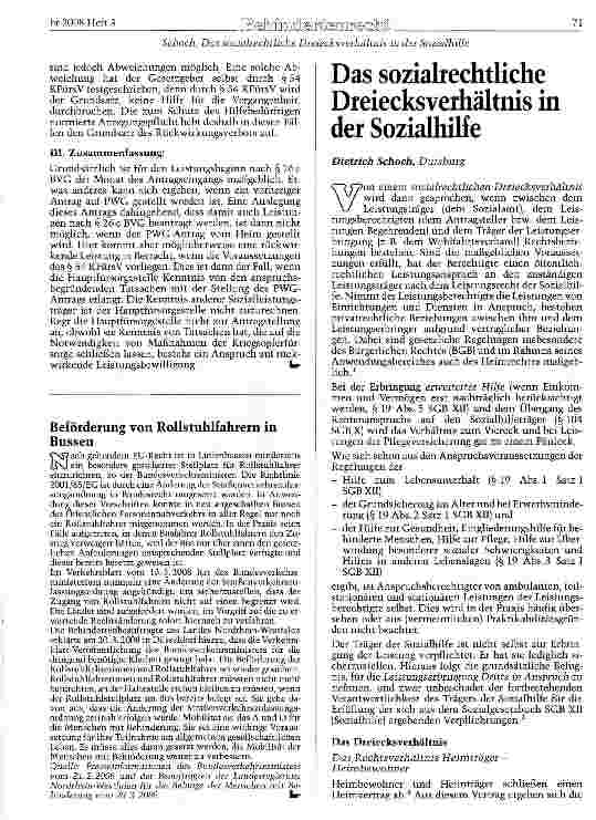 Vorschauseite 4: Bewilligung von Leistungen der Hilfe zur Pflege nach § 26 c BVG -Leistungsbeginn