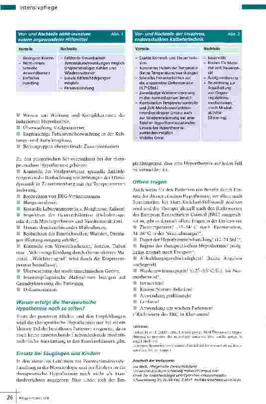 Vorschauseite 3: Die Kühl-Therapie