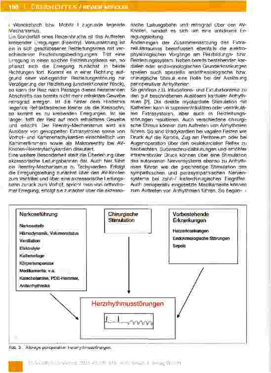 Vorschauseite 3: Therapie perioperativer Arrhythmien