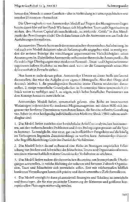 Vorschauseite 4: Antonovsky - Theorie und Praxis der Salutogenese