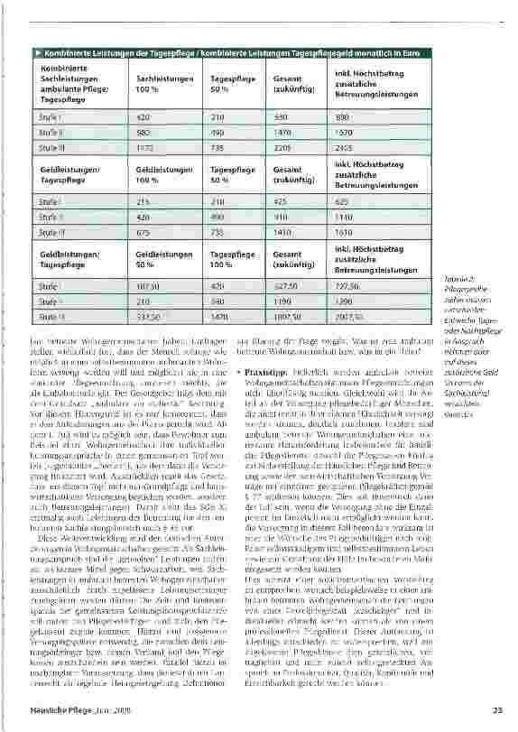 Vorschauseite 4: Perspektiven für Pflegedienste