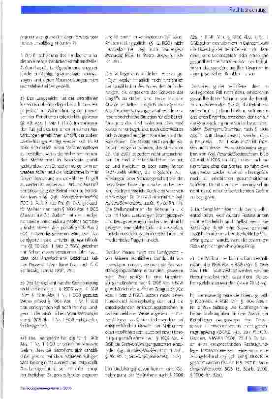 Vorschauseite 2: Keine Zwangsmaßnahmen zur Verabreichung einer Depotspritze zur Verhütung einer Schwangerschaft