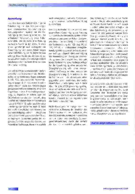 Vorschauseite 5: Keine Zwangsmaßnahmen zur Verabreichung einer Depotspritze zur Verhütung einer Schwangerschaft