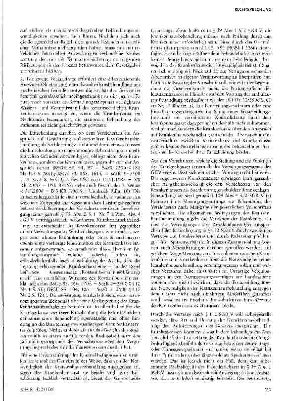Vorschauseite 4: Medizinische Notwendigkeit von Krankenhausbehandlungen