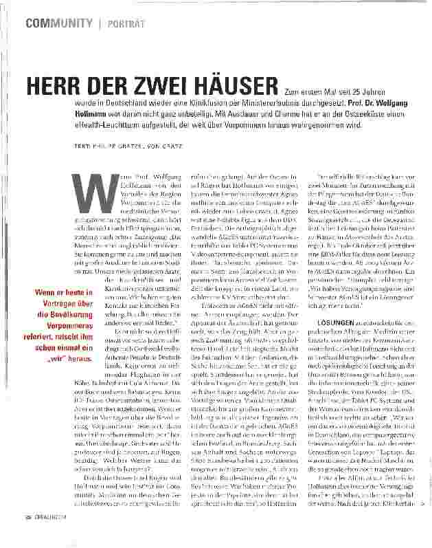 Vorschauseite 1: HERR DER ZWEI HÄUSER