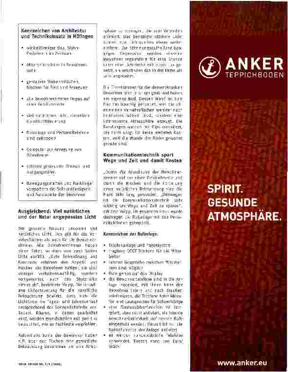 Vorschauseite 2: Sinnvolle Technik im Heim