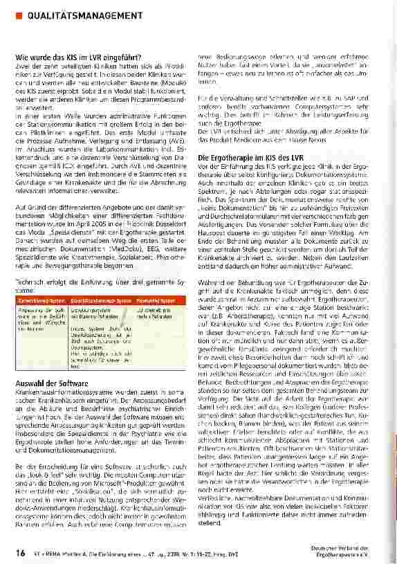 Vorschauseite 2: Die Einführung eines Krankenhausinformationssystems (KIS) im Landschaftsverband Rheinland (LVR)