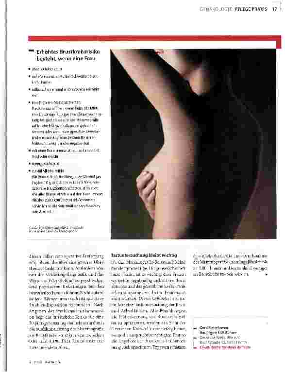 Vorschauseite 2: Diagnose Mammakarzinom