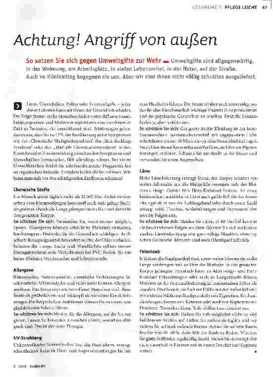 Vorschauseite 1: Achtung! Angriff von außen