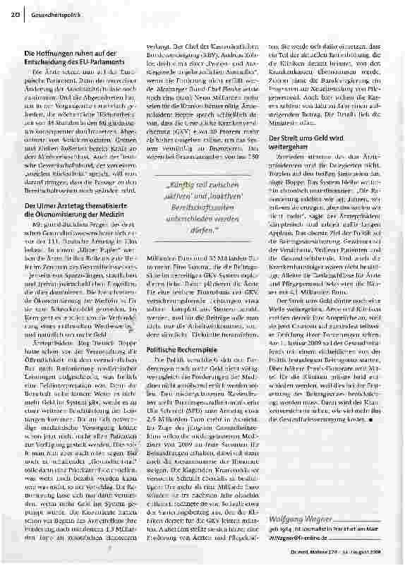 Vorschauseite 3: Alles wieder auf Anfang?