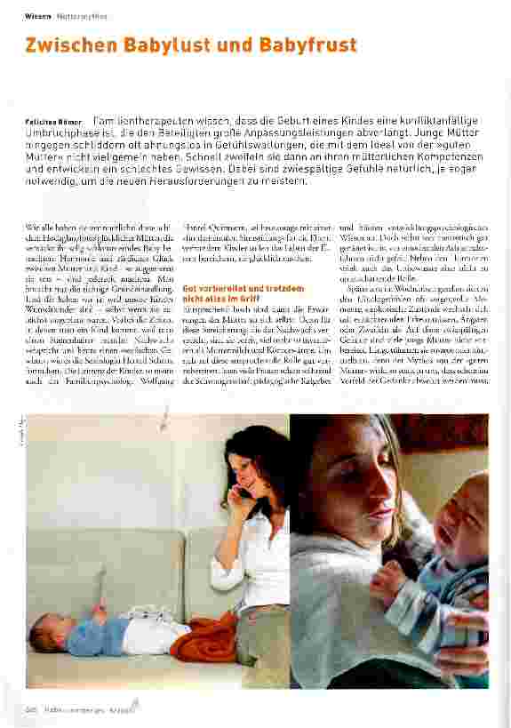 Vorschauseite 1: Zwischen Babylust und Babyfrust