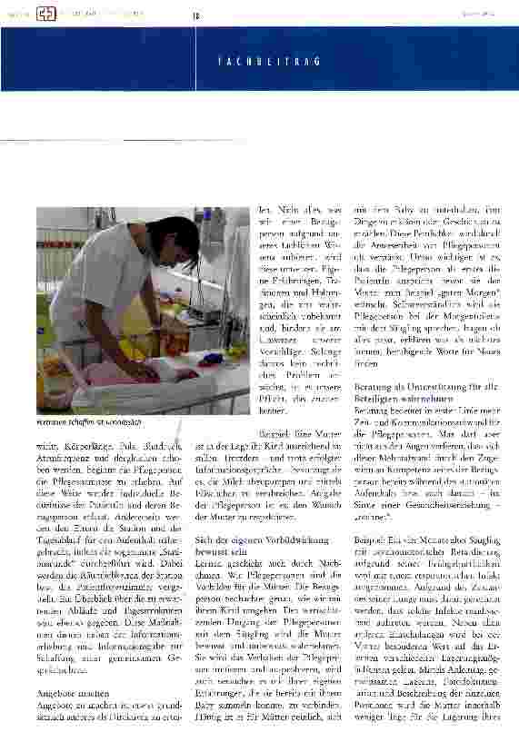 Vorschauseite 4: angehörisenberatung wie beratung in der kinderkrankenpflege gelingt