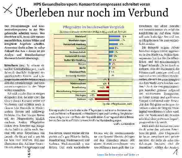 Vorschauseite 1: Überleben nur noch im Verbund