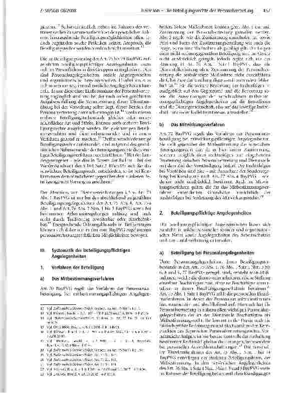 Vorschauseite 2: Die Beteiligungsrechte der Personalvertretung nach dem Bayerischen PersonalvertretungsrechtSystematik und Rechtsfolgen bei deren Verletzung