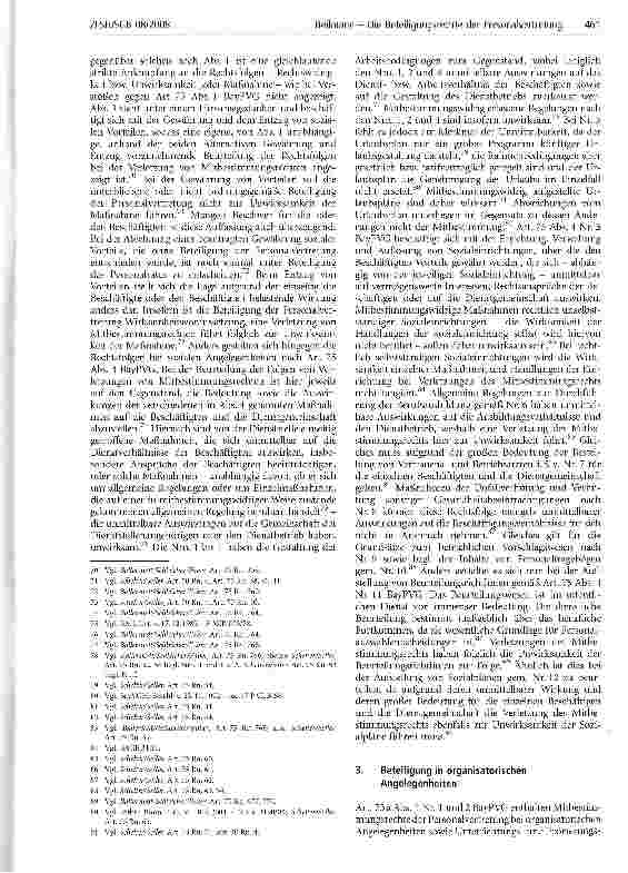 Vorschauseite 6: Die Beteiligungsrechte der Personalvertretung nach dem Bayerischen PersonalvertretungsrechtSystematik und Rechtsfolgen bei deren Verletzung