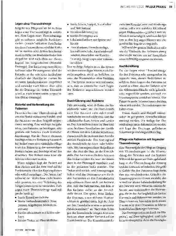 Vorschauseite 2: Mit Thoraxdrainagen richtig umgehen
