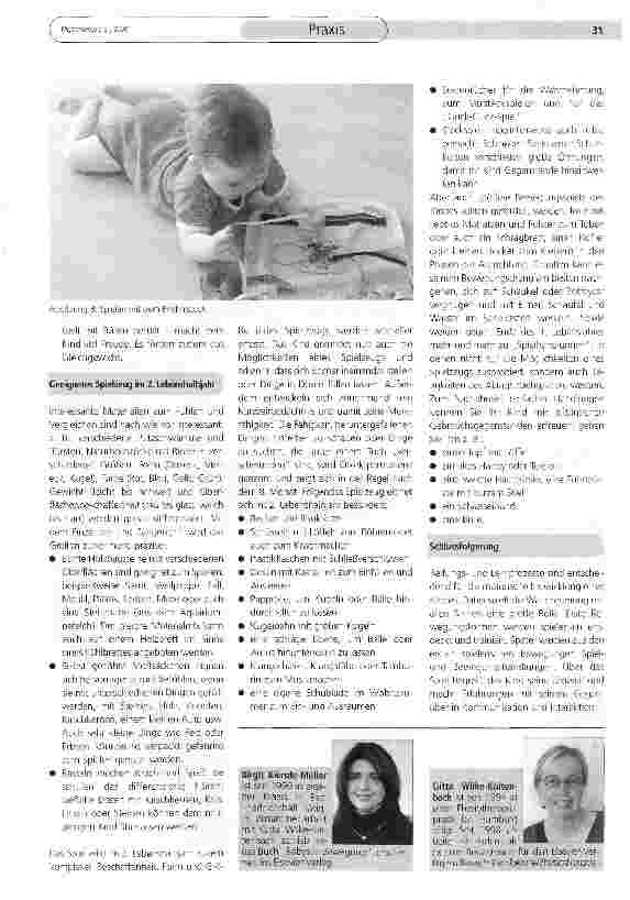Vorschauseite 4: Die Bewegungsentwicklung des Kindes