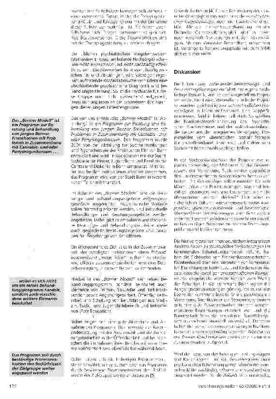 Vorschauseite 5: Integrative Ansätze im psychiatrischen Krankenhaus verbessern dauerhaft ambulante lokale Behandlungsstrukturen