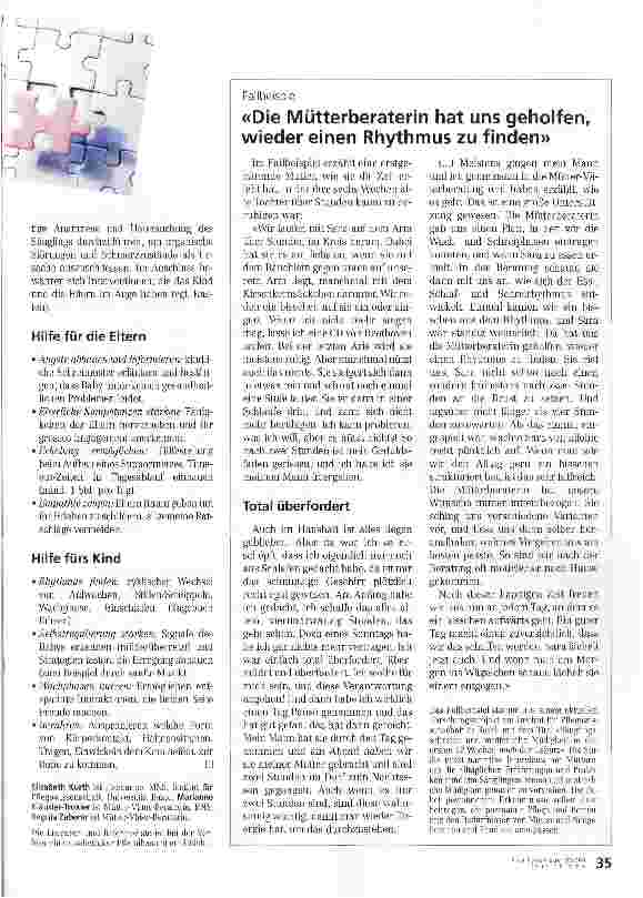 Vorschauseite 2: Wenn Babys zu viel weinen