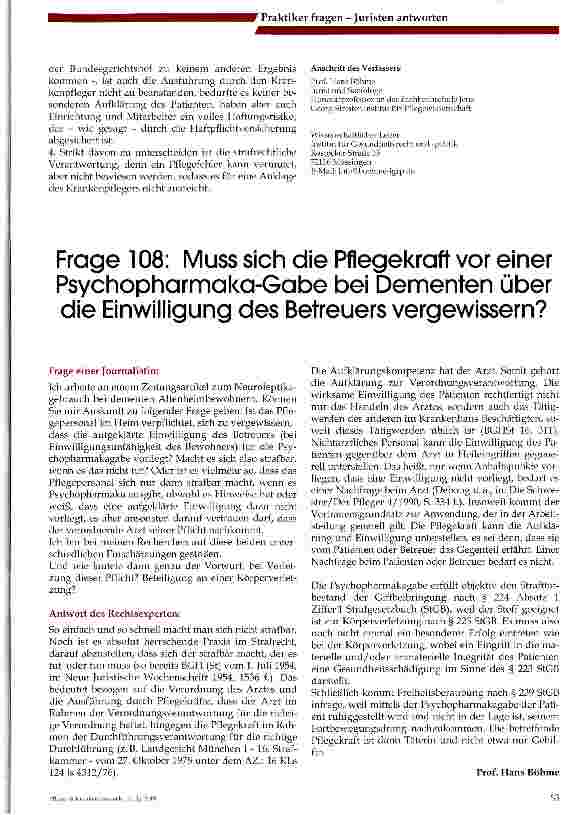 Vorschauseite 4: Zur Beweislastverteilung bei Darmeinlauf mit schadhaftem Ausgang