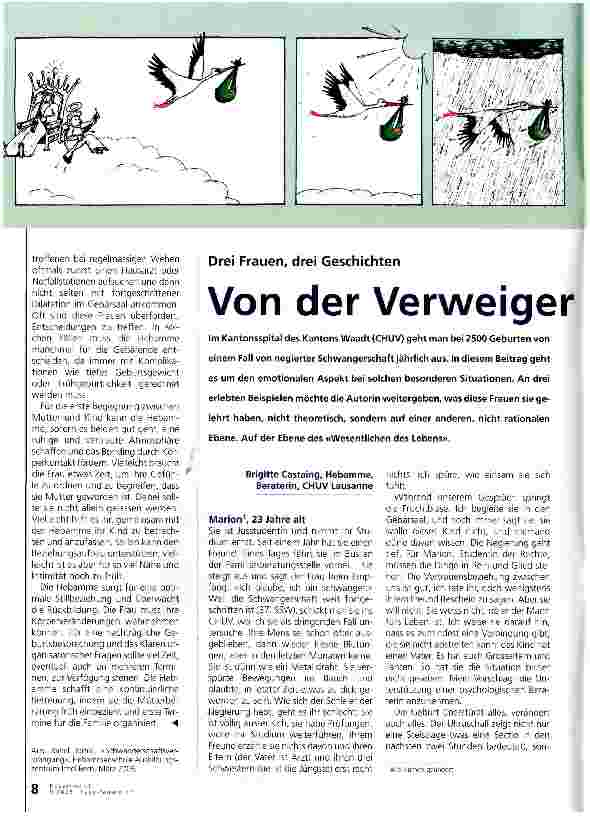 Vorschauseite 1: Von der Verweigerung zum Ja